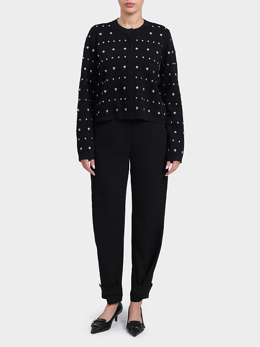 Кардиган WA6090 MS55N 22222 черный женский  — купить в интернет-магазине Verdistore