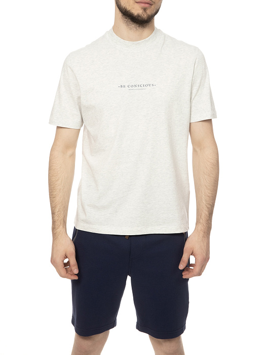 Шорты Brunello Cucinelli MOT043242G хлопковые мужские — купить в интернет-магазине Verdistore