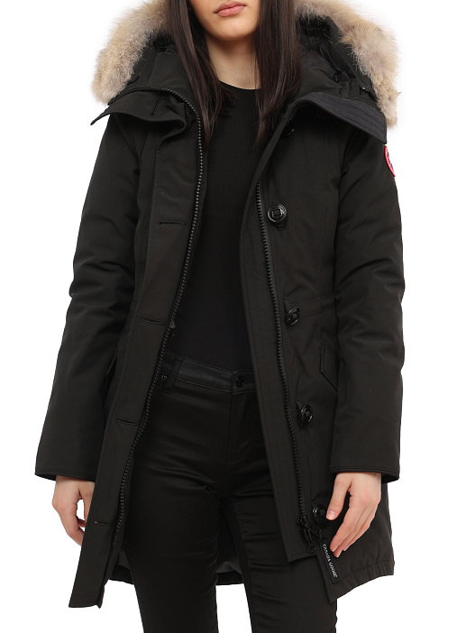 Парка Canada Goose 2580L черная женская — купить в интернет-магазине Verdistore