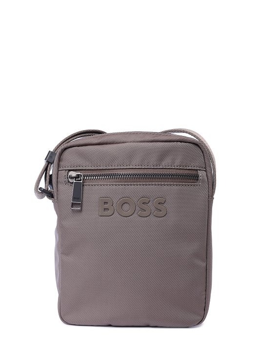 Сумка Boss 50511961 376 серая мужская — купить в интернет-магазине Verdistore