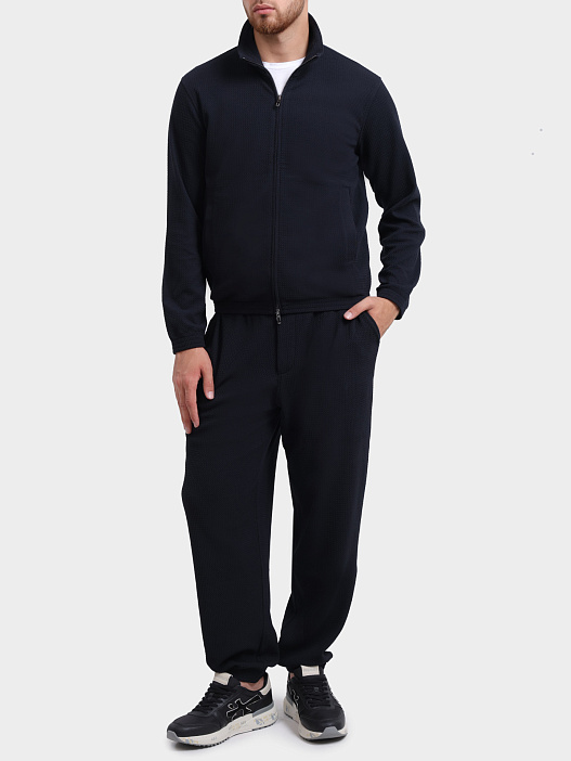 Джоггеры Emporio Armani EM005044 AF23623 UB118 фактурные мужские — купить в интернет-магазине Verdistore