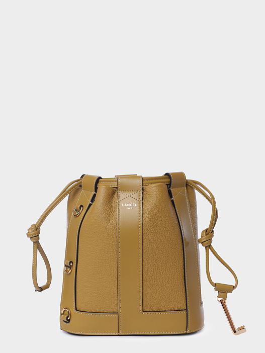 Сумка Lancel A13357 N8 горчичная женская из кожи — купить в интернет-магазине Verdistore