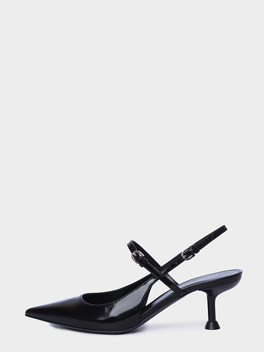 Туфли Emporio Armani EW004443 AF21961 UC001 кожаные женские — купить в интернет-магазине Verdistore