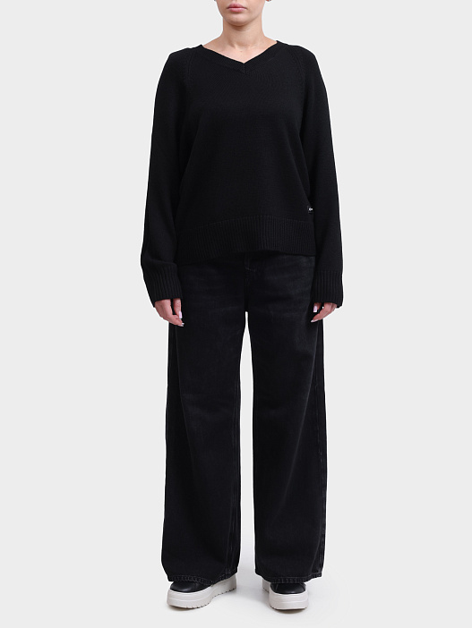 Джинсы A0692609P0902 черные женские — купить в интернет-магазине Verdistore